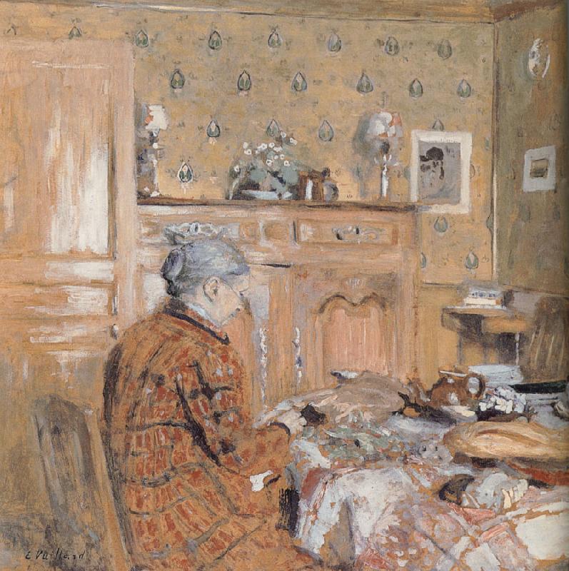 Edouard Vuillard Lunch oil painting image